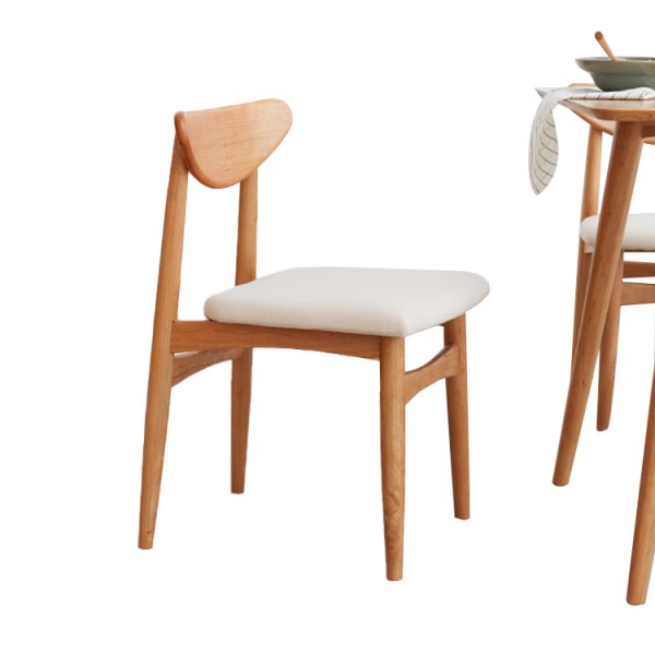 Hot Sale Modern Nordic Mini Vintage Household Restaurant Solid Wood Hans Wegner Dining Chair