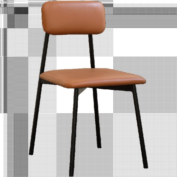 Modern Scandinavian Design Style Universal Brand Black Legs Rustic Solid Wood Dining Room Chairs