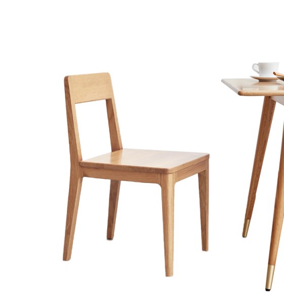 Modern Nordic Design Scandinavian Antique Rustic Wood Dining Room Furniture Chairs Set